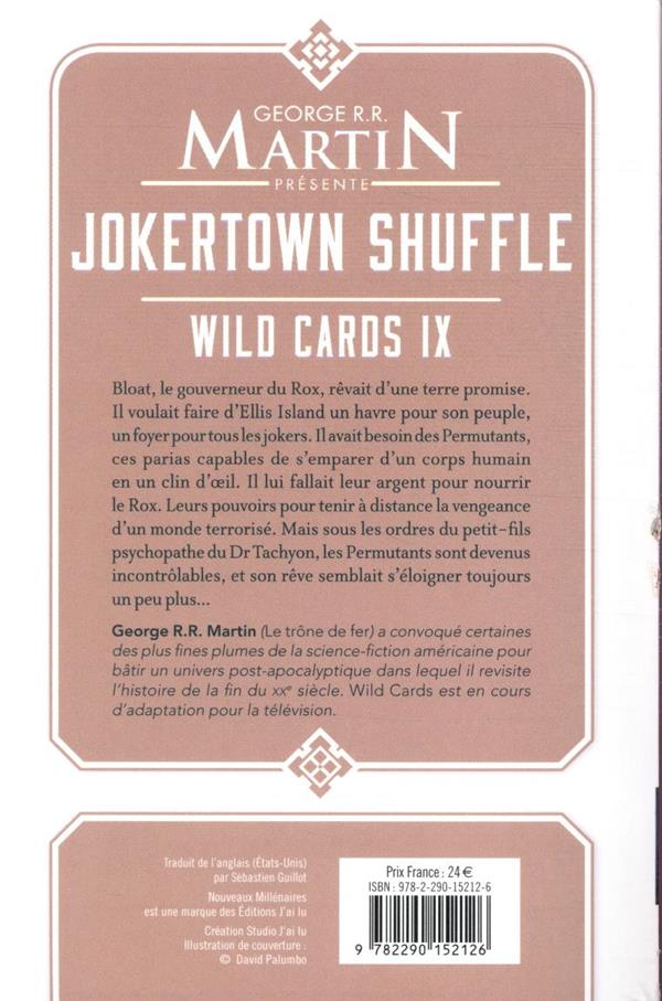Quatrième de couverture de « Jokertown shuffle »