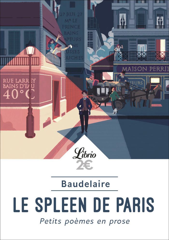 Couverture du livre « Le spleen de Paris : petits poèmes en prose » de Charles Baudelaire, librairie Les Contes Infusés à Corte
