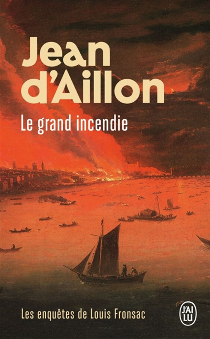 Couverture du livre « Le grand incendie : roman », librairie Les Contes Infusés à Corte