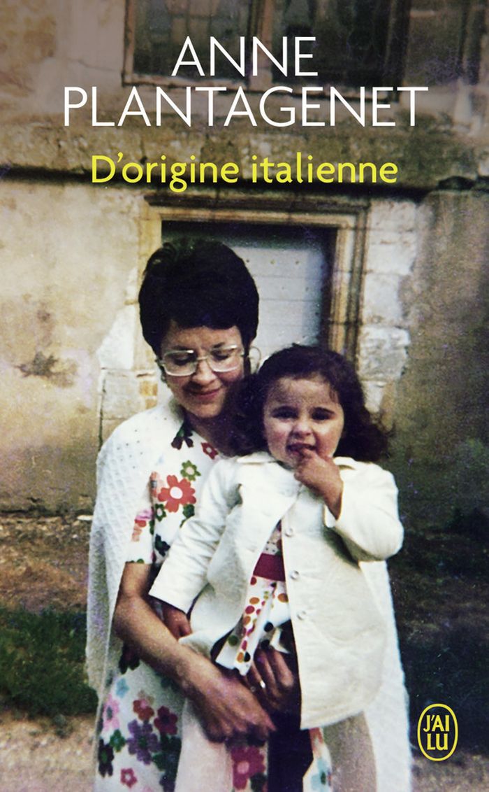 Couverture du livre « D'origine italienne : roman » de Anne Plantagenet, librairie Les Contes Infusés à Corte
