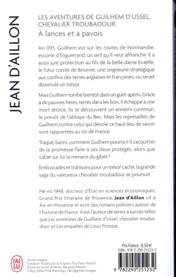 Quatrième de couverture de « À lances et à pavois : roman »