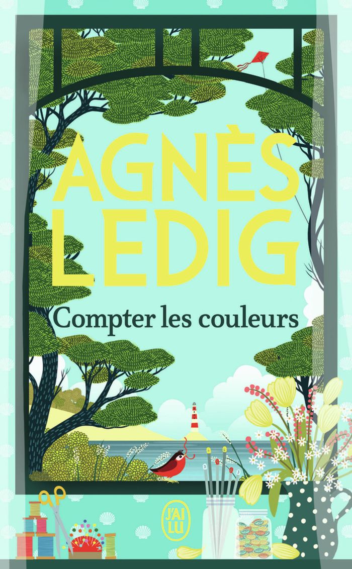 Couverture du livre « Compter les couleurs » de Agnès Ledig, librairie Les Contes Infusés à Corte