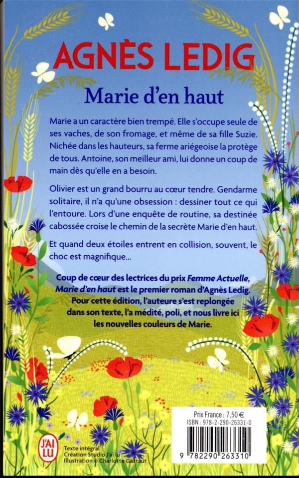 Quatrième de couverture de « Marie d'en haut : roman »