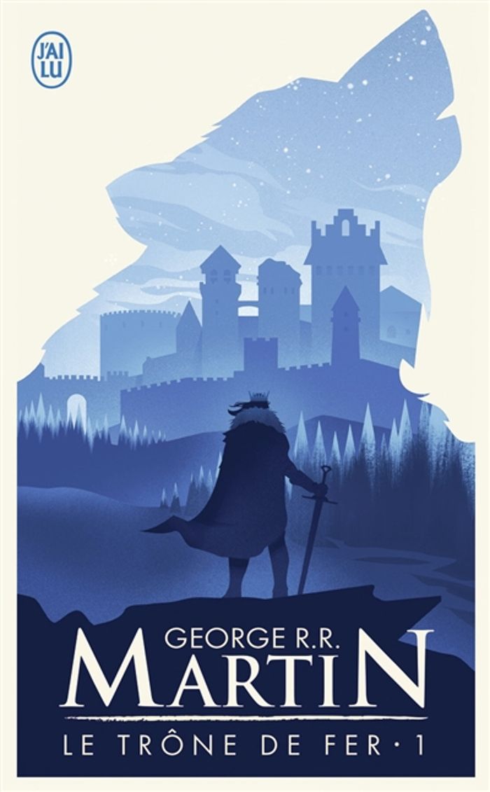 Couverture du livre « LE TRONE DE FER - T01 - LA GLACE ET LE FEU », librairie Les Contes Infusés à Corte