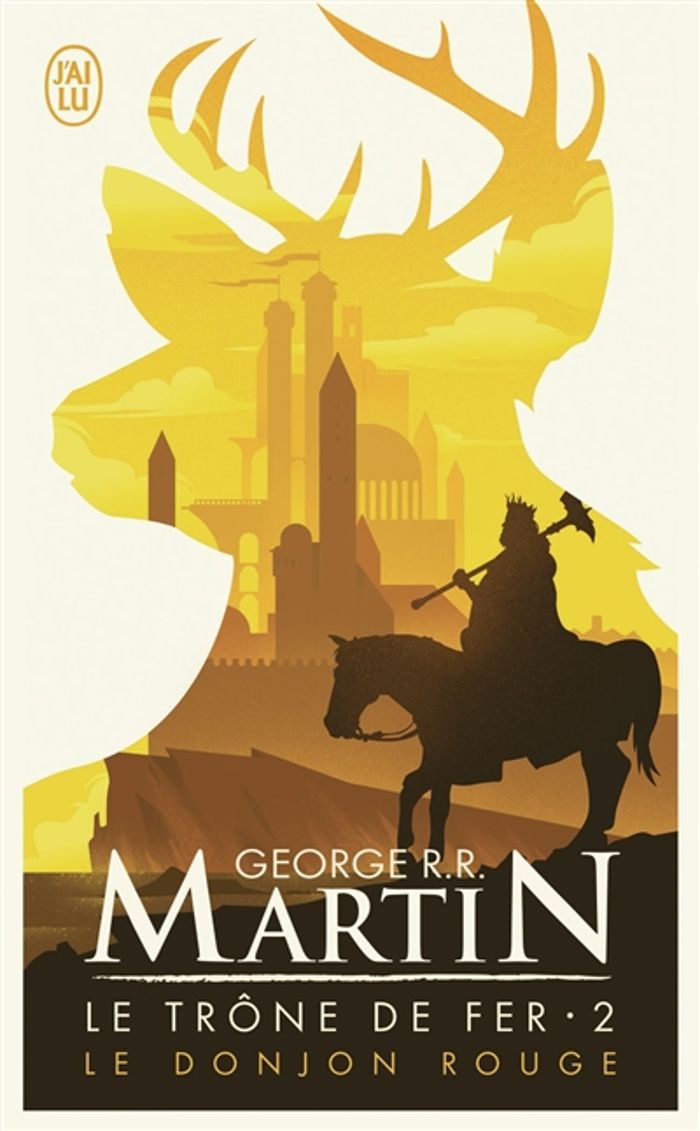 Couverture du livre « LE TRONE DE FER - T02 - LE DONJON ROUGE », librairie Les Contes Infusés à Corte