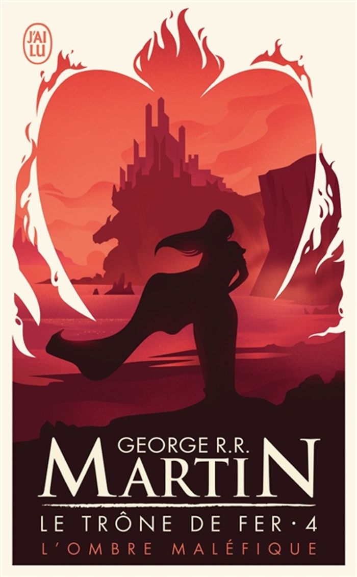 Couverture du livre « LE TRONE DE FER - T04 - L'OMBRE MALEFIQUE », librairie Les Contes Infusés à Corte