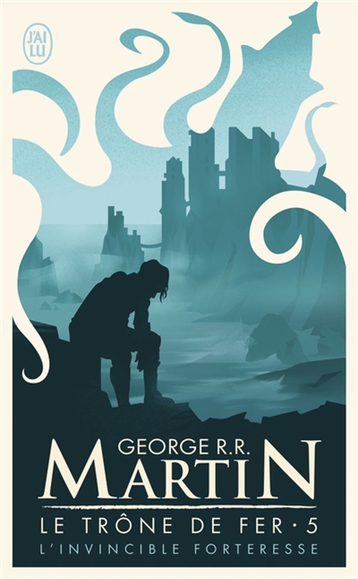 Couverture du livre « LE TRONE DE FER - T05 - L'INVINCIBLE FORTERESSE », librairie Les Contes Infusés à Corte