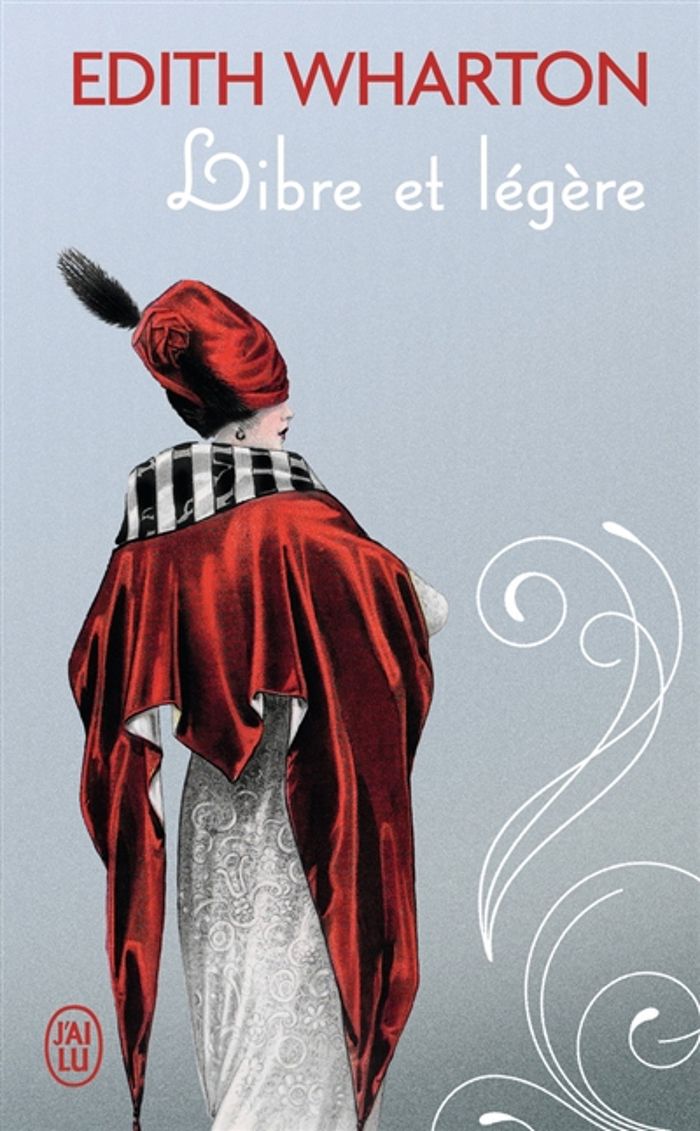 Couverture du livre « Libre et légère » de Edith Wharton, librairie Les Contes Infusés à Corte