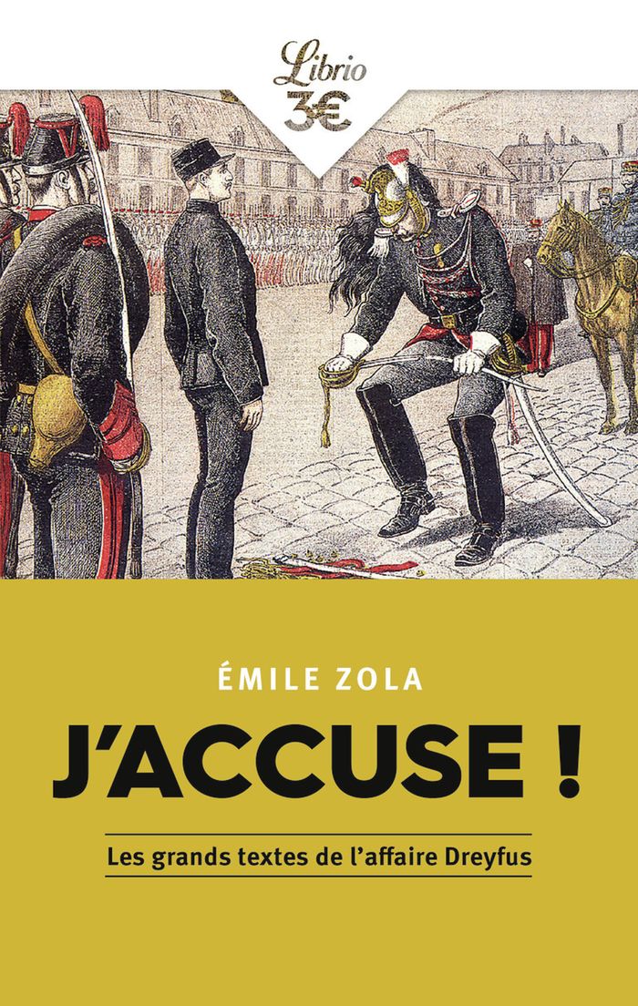 Couverture du livre « J'ACCUSE DE ZOLA » de Collectif, librairie Les Contes Infusés à Corte