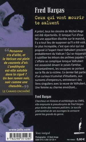 Quatrième de couverture de « CEUX QUI VONT MOURIR TE SALUENT »
