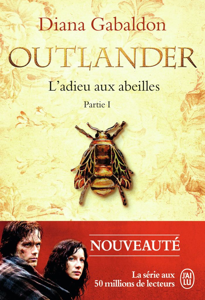 Couverture du livre « L'adieu aux abeilles » de Diana Gabaldon, librairie Les Contes Infusés à Corte