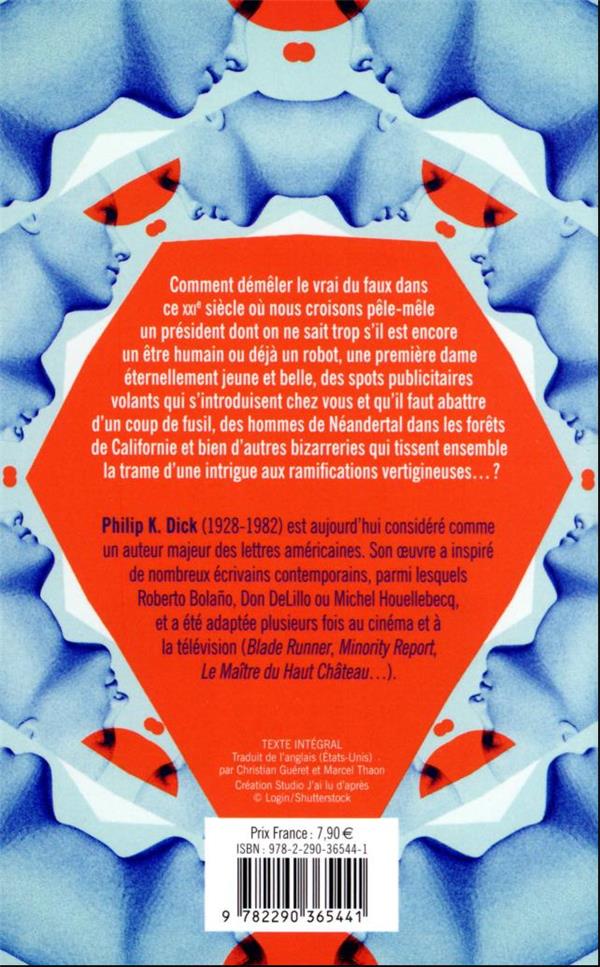 Quatrième de couverture de « Simulacres : roman »