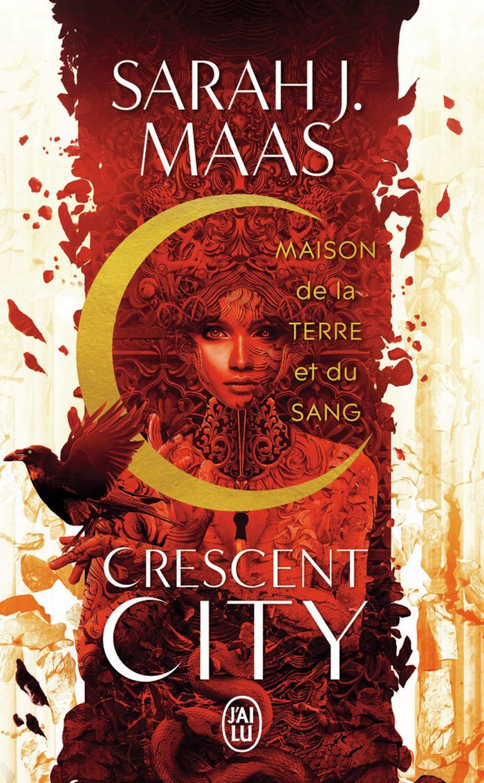 Couverture du livre « CRESCENT CITY - VOL01 - MAISON DE LA TERRE ET DU SANG », librairie Les Contes Infusés à Corte