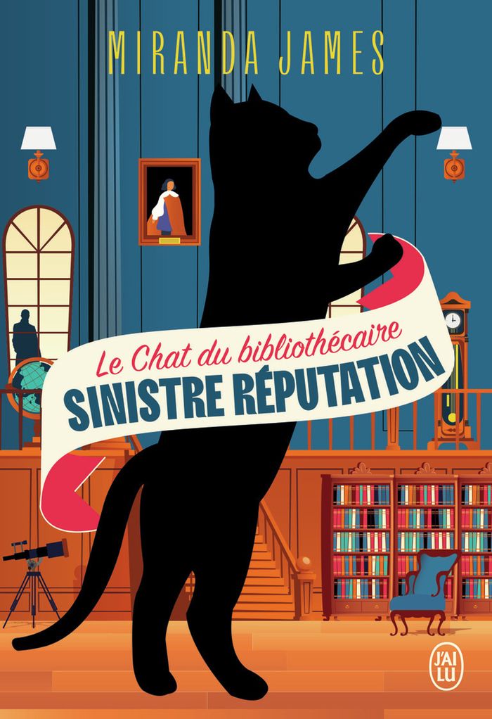 Couverture du livre « Sinistre réputation » de Miranda James, librairie Les Contes Infusés à Corte