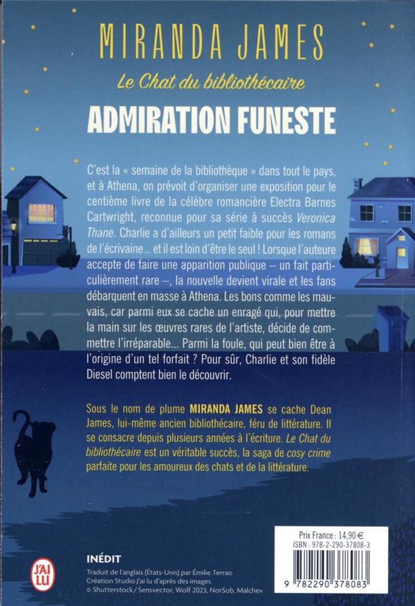 Quatrième de couverture de « Admiration funeste »
