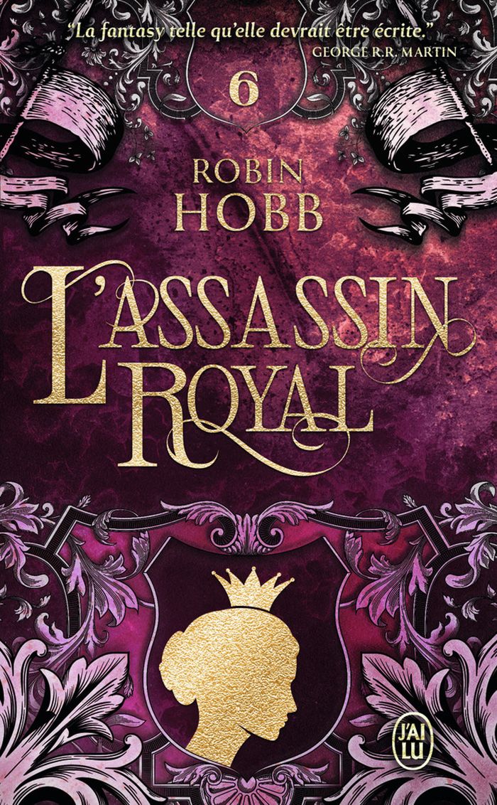 Couverture du livre « L'ASSASSIN ROYAL - VOL06 - LA REINE SOLITAIRE » de Robin Hobb, librairie Les Contes Infusés à Corte
