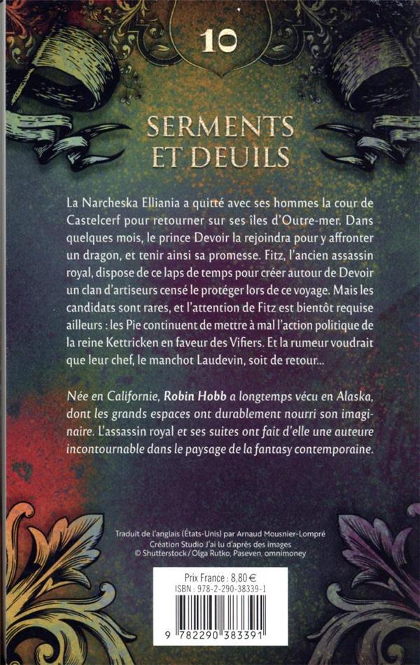 Quatrième de couverture de « Serments et deuils : roman »