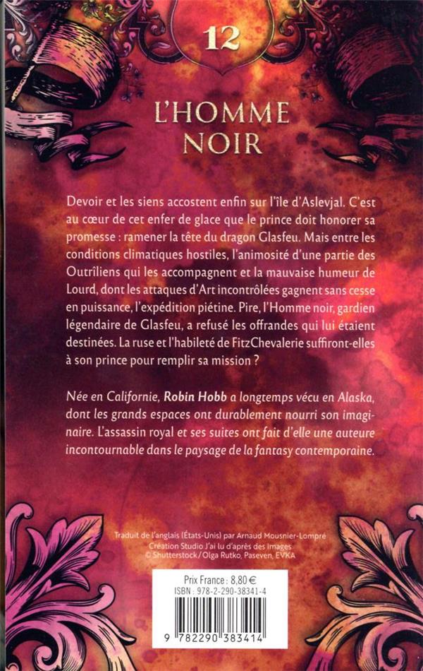 Quatrième de couverture de « L'homme noir : roman »