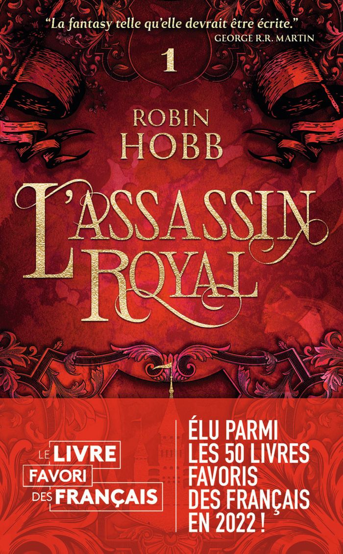 Couverture du livre « L'ASSASSIN ROYAL - VOL01 - L'APPRENTI ASSASSIN » de Robin Hobb, librairie Les Contes Infusés à Corte