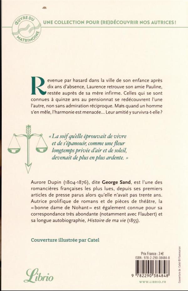 Quatrième de couverture de « Pauline »