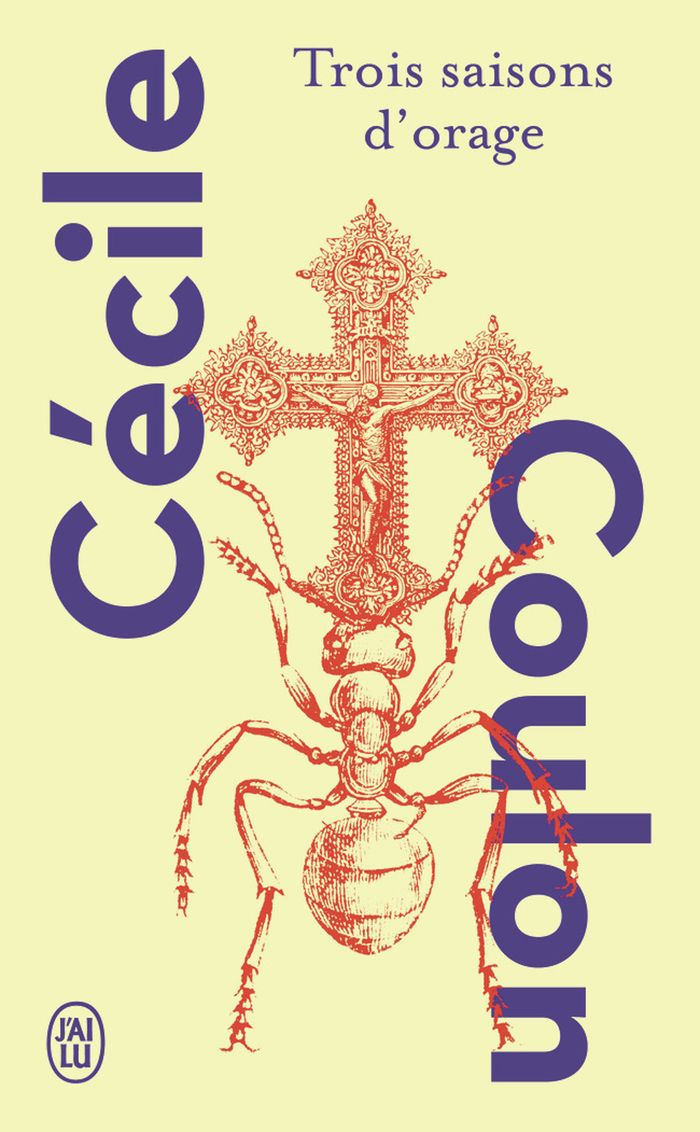 Couverture du livre « Trois saisons d'orage : roman » de Cécile Coulon, librairie Les Contes Infusés à Corte
