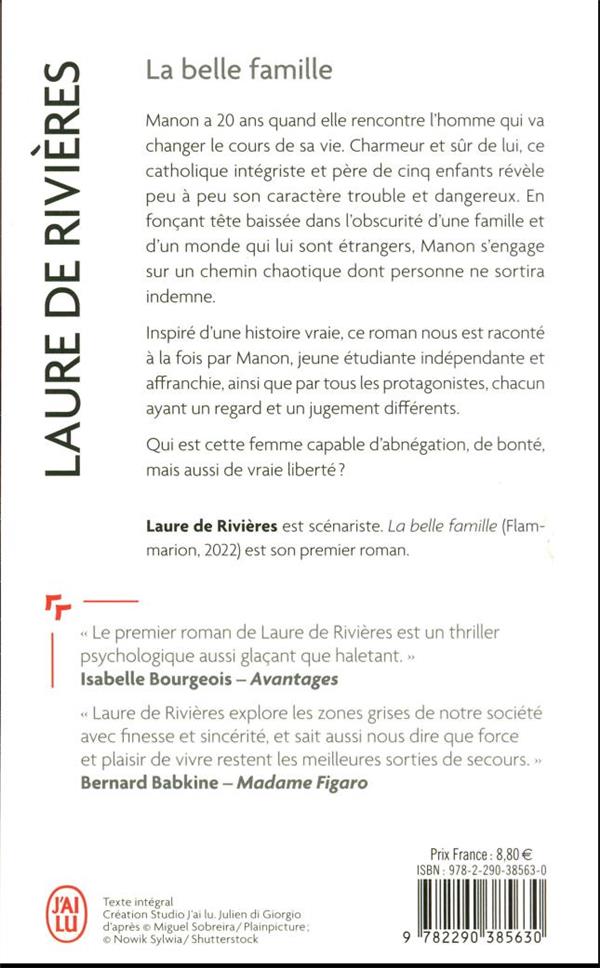 Quatrième de couverture de « LA BELLE FAMILLE »