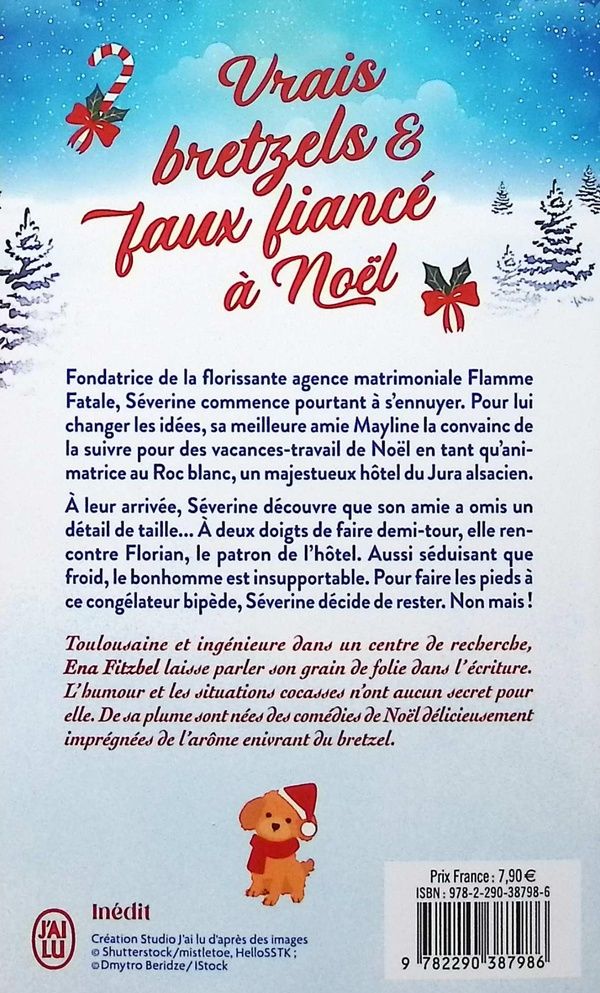 Quatrième de couverture de « VRAIS BRETZELS ET FAUX FIANCE A NOEL »