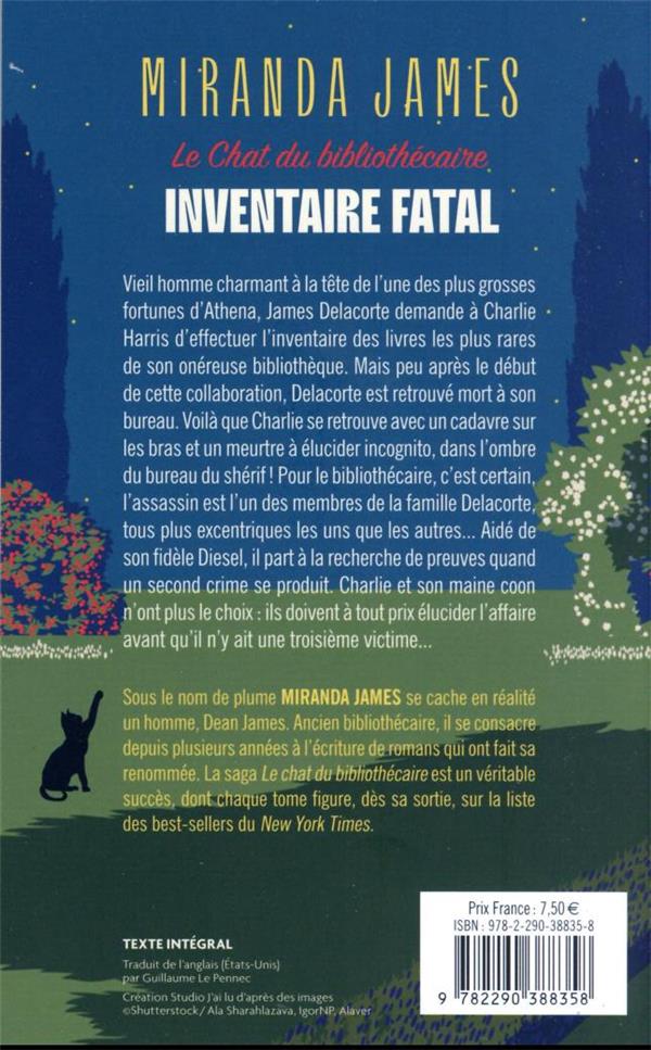 Quatrième de couverture de « Inventaire fatal »