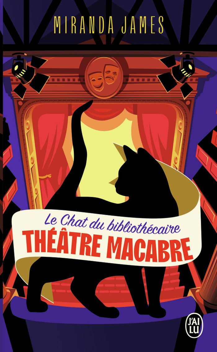 Couverture du livre « Théâtre macabre » de Miranda James, librairie Les Contes Infusés à Corte