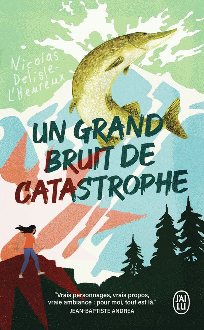 Couverture du livre « Un grand bruit de catastrophe : roman » de Nicolas Delisle-L'Heureux, librairie Les Contes Infusés à Corte
