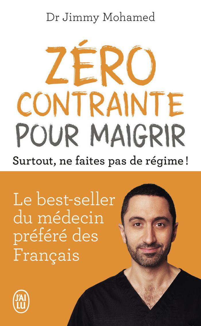 Couverture du livre « ZERO CONTRAINTE POUR MAIGRIR - SURTOUT, NE FAITES PAS DE REGIME ! », librairie Les Contes Infusés à Corte
