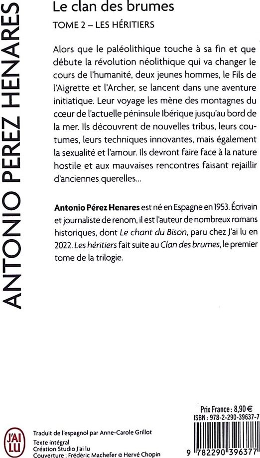 Quatrième de couverture de « Les héritiers »