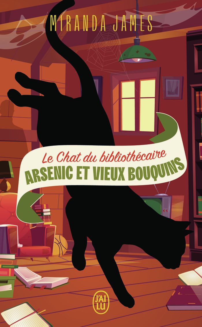 Couverture du livre « Arsenic et vieux bouquins » de Miranda James, librairie Les Contes Infusés à Corte