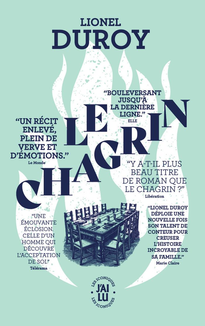 Couverture du livre « Le chagrin : roman », librairie Les Contes Infusés à Corte