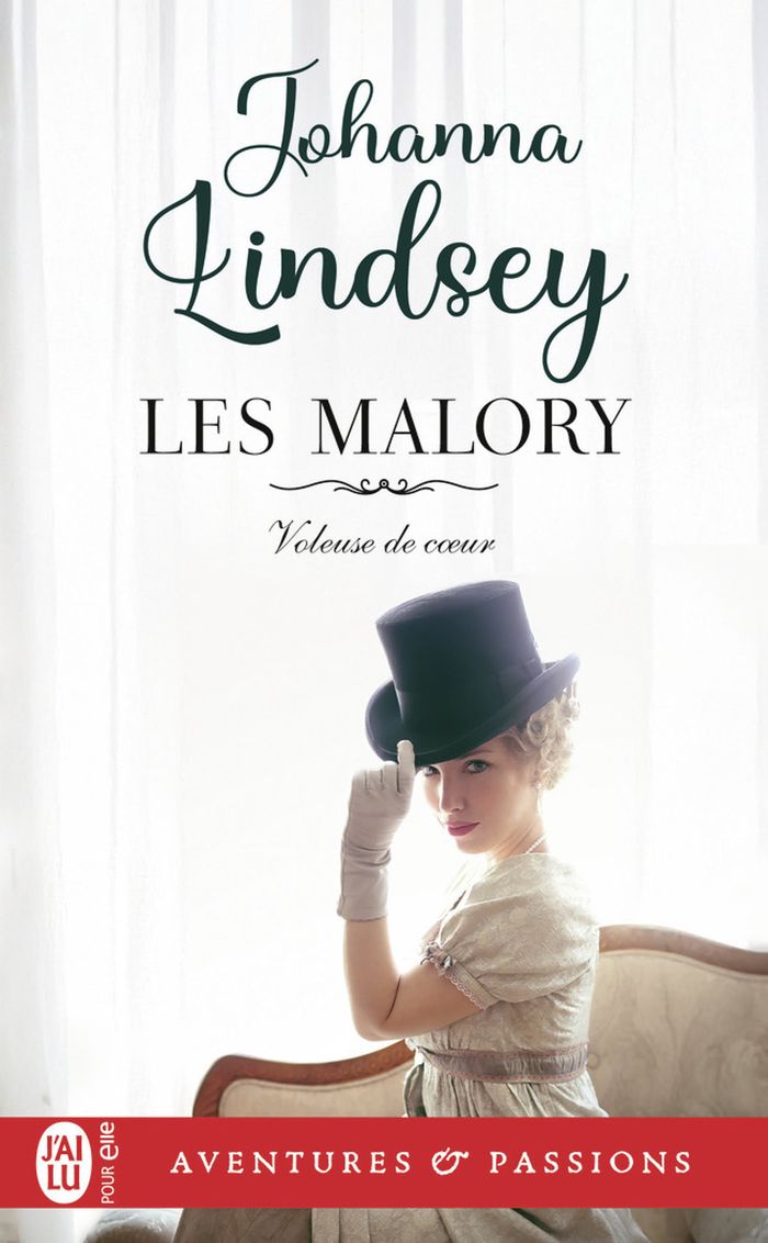 Couverture du livre « Voleuse de coeur : Les Malory 7 » de Johanna Lindsey, librairie Les Contes Infusés à Corte
