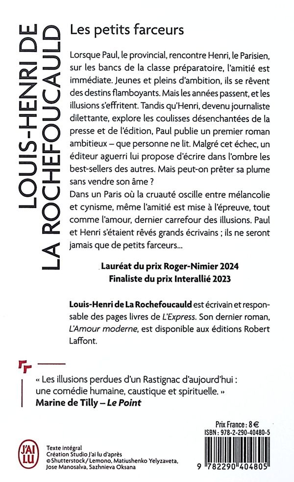 Quatrième de couverture de « Les petits farceurs : roman »