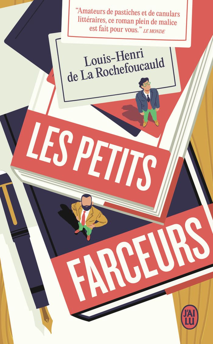 Couverture du livre « Les petits farceurs : roman » de Louis-Henri de La Rochefoucauld, librairie Les Contes Infusés à Corte