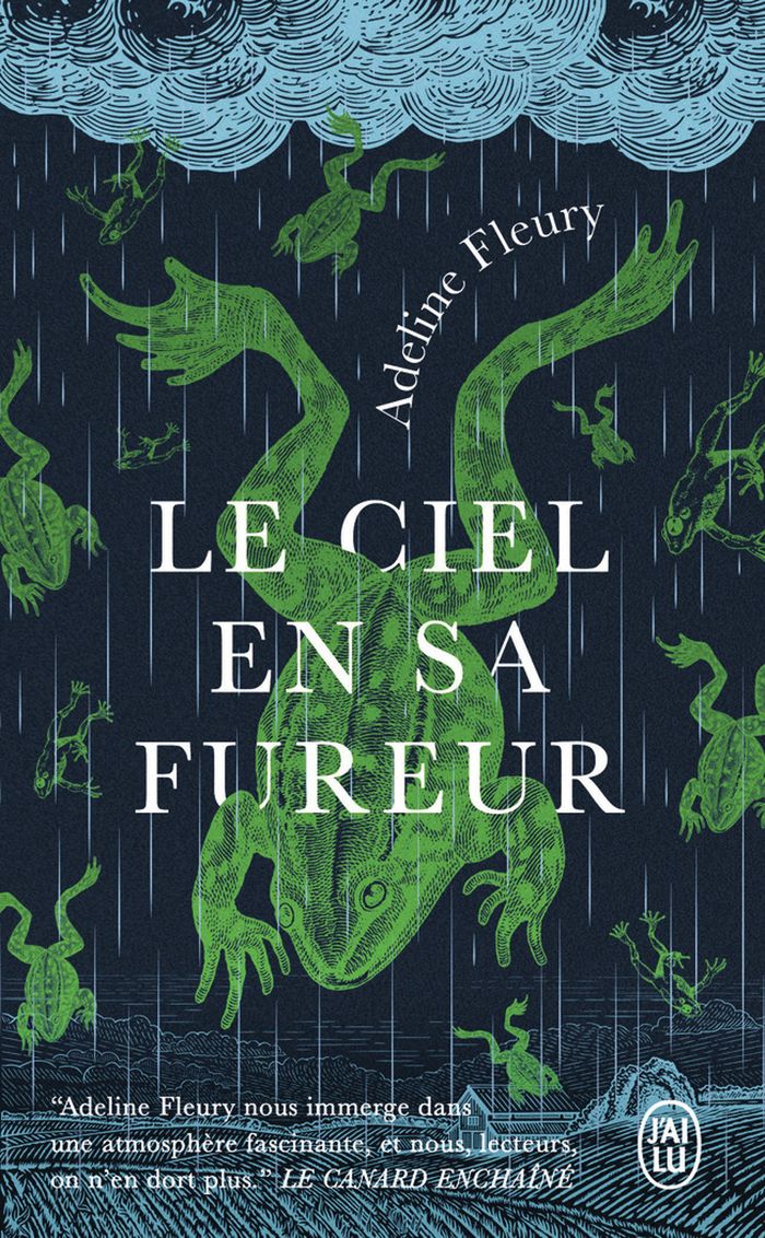 Couverture du livre « LE CIEL EN SA FUREUR » de Adeline Fleury, librairie Les Contes Infusés à Corte