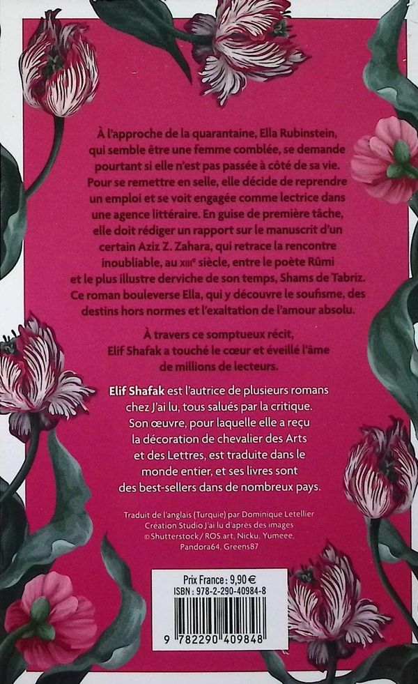 Quatrième de couverture de « SOUFI, MON AMOUR »