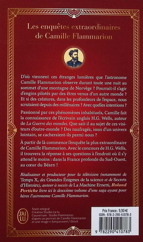 Quatrième de couverture de « L'astronome et les naufragés d'outre-monde : roman »