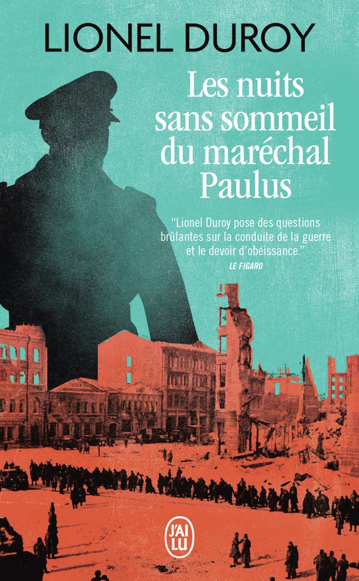 Couverture du livre « Les nuits sans sommeil du maréchal Paulus : roman » de Lionel Duroy, librairie Les Contes Infusés à Corte