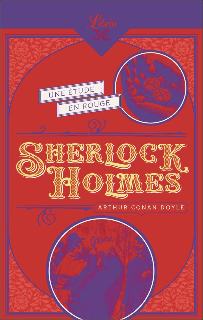 Couverture du livre « Une étude en rouge », librairie Les Contes Infusés à Corte