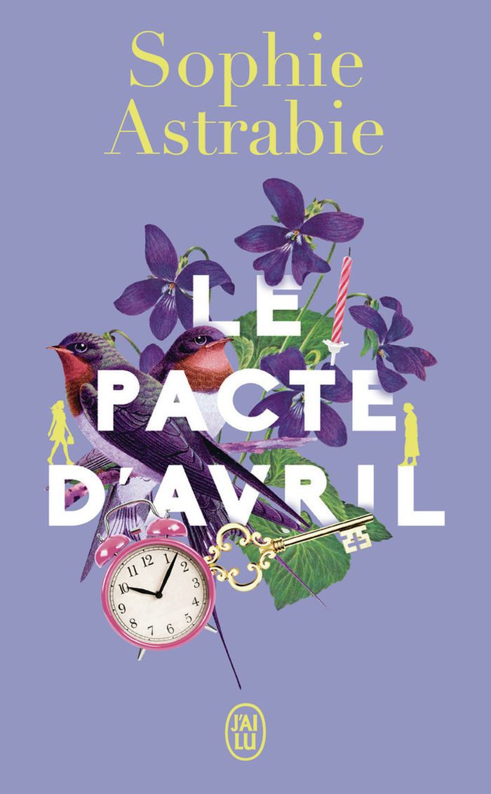 Couverture du livre « Le pacte d'Avril : roman » de Sophie Astrabie, librairie Les Contes Infusés à Corte
