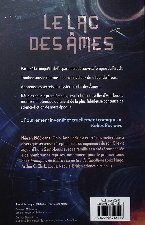 Quatrième de couverture de « Le lac des âmes : roman »