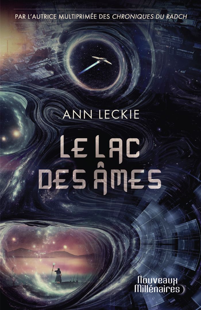 Couverture du livre « Le lac des âmes : roman » de Ann Leckie, librairie Les Contes Infusés à Corte