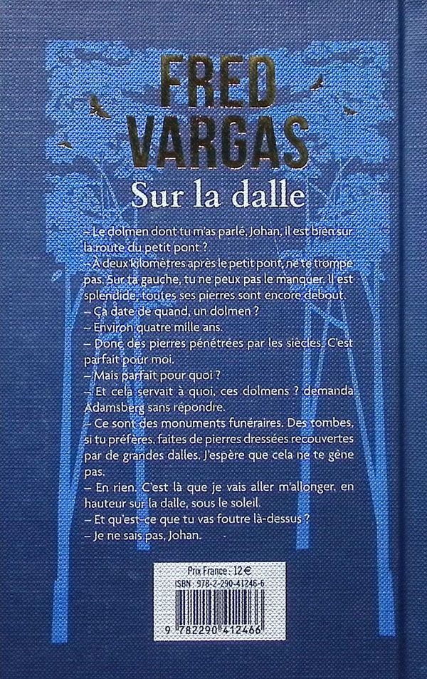 Quatrième de couverture de « SUR LA DALLE - EDITION COLLECTOR »