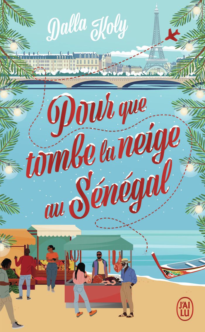 Couverture du livre « POUR QUE TOMBE LA NEIGE AU SENEGAL » de Dalla Koly, librairie Les Contes Infusés à Corte