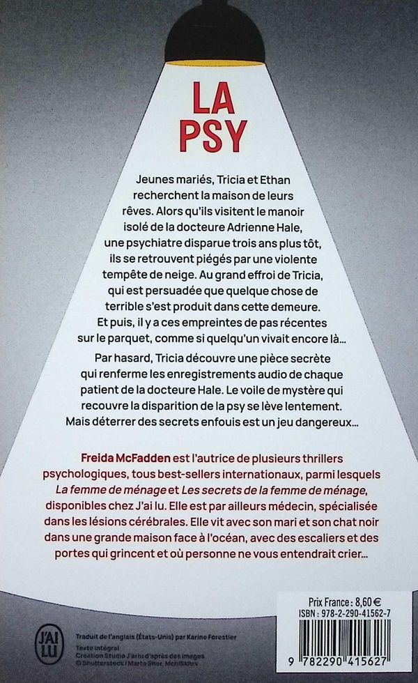 Quatrième de couverture de « LA PSY »