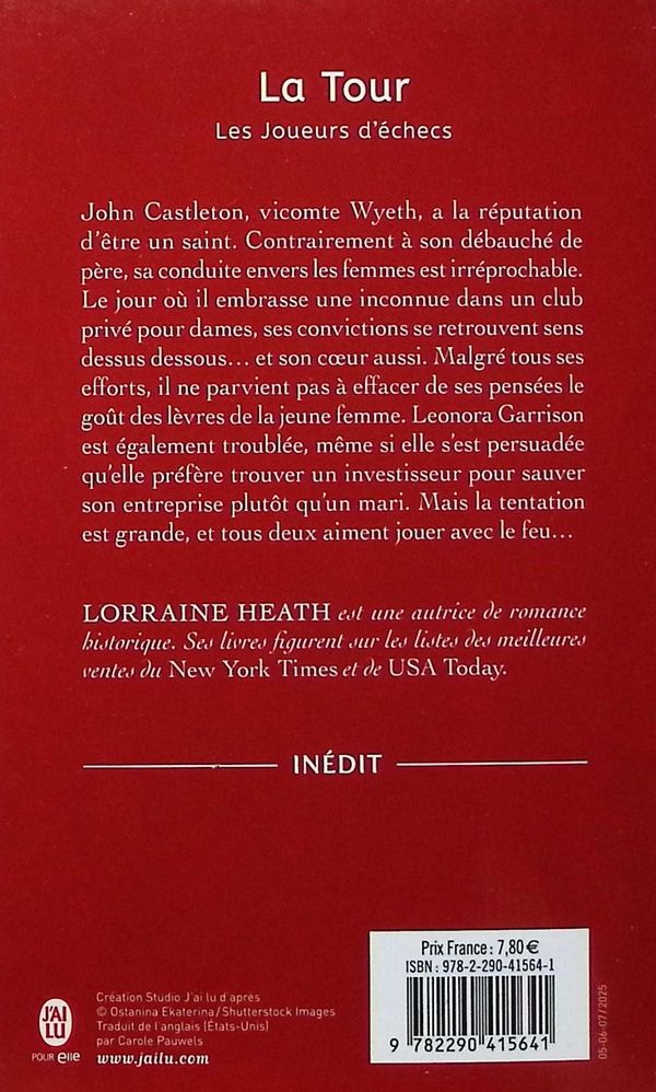 Quatrième de couverture de « La tour »
