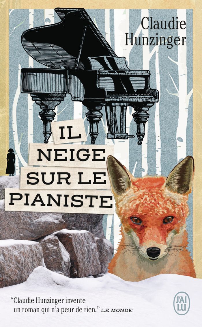Couverture du livre « IL NEIGE SUR LE PIANISTE », librairie Les Contes Infusés à Corte